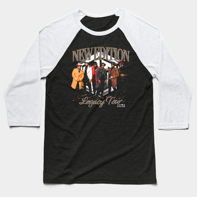 new vintage edition hip hop Baseball T-Shirt by Shaun Reichel